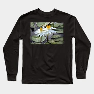 Beautiful Water Lily Long Sleeve T-Shirt